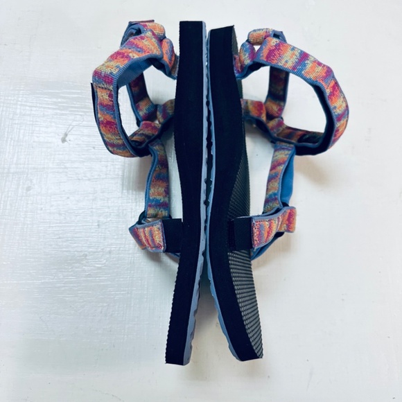 TEVA Boomerang Purple Multicolored ORIGINAL UNIVERSAL 1003987 Sandals Women’s 9 - Picture 4 of 8